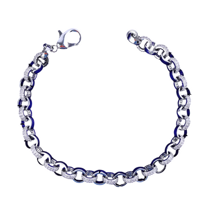 Iced Out Tiny Whisper Bachelor Bracelet