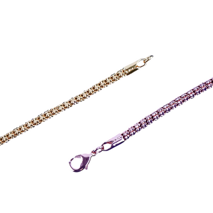 Delicate Round Snake Link Bracelet