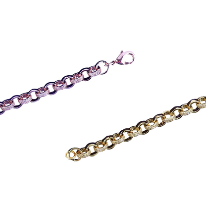 Iced Out Tiny Whisper Bachelor Bracelet