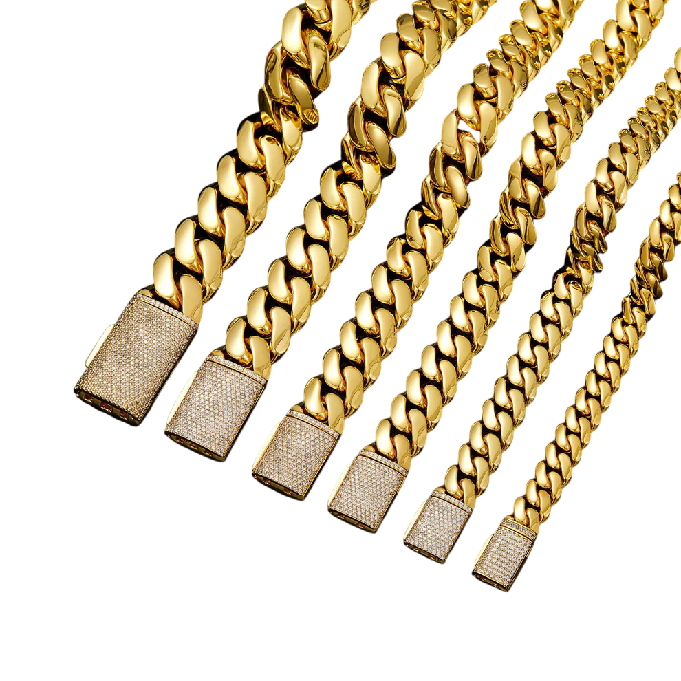 Miami Stacked Cuban Link Bracelet