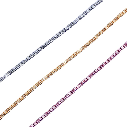 Delicate Round Snake Link Bracelet