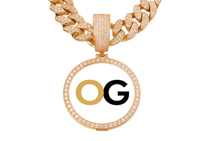 Custom Iced Out Legacy Photo Pendant