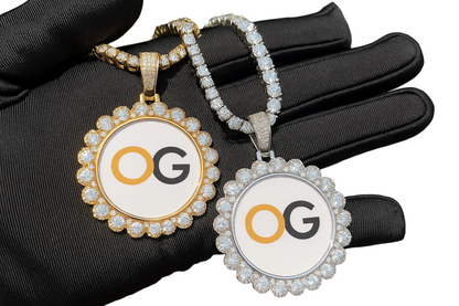 Custom Iced Out Memory Photo Pendant