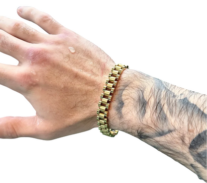 Watch Band Style Hip Hop Bracelet