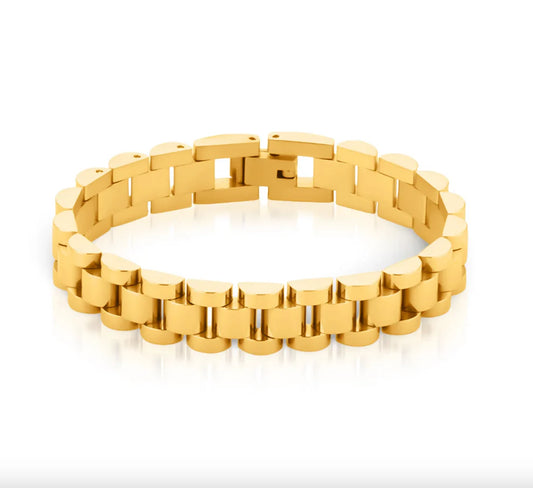 Watch Band Style Hip Hop Bracelet