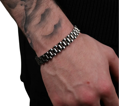 Watch Band Style Hip Hop Bracelet
