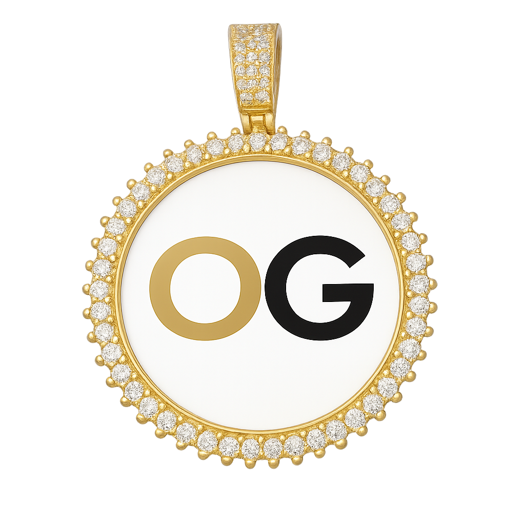Custom Iced Out Medallion Photo Pendant
