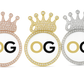 Custom Iced Out Queen Crown Medallion Photo Pendant