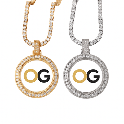 Custom Iced Out Charm Photo Pendant