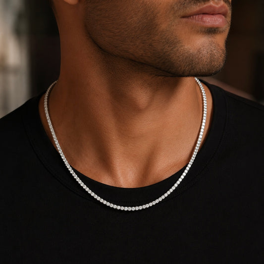 3MM ROUND CUT TENNIS CHAIN