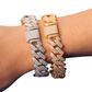 Iced Out Miami Cuban Link Bracelet // 14MM