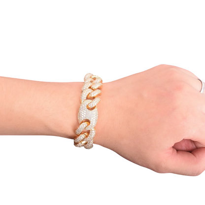 Iced Out Miami Cuban Link Bracelet