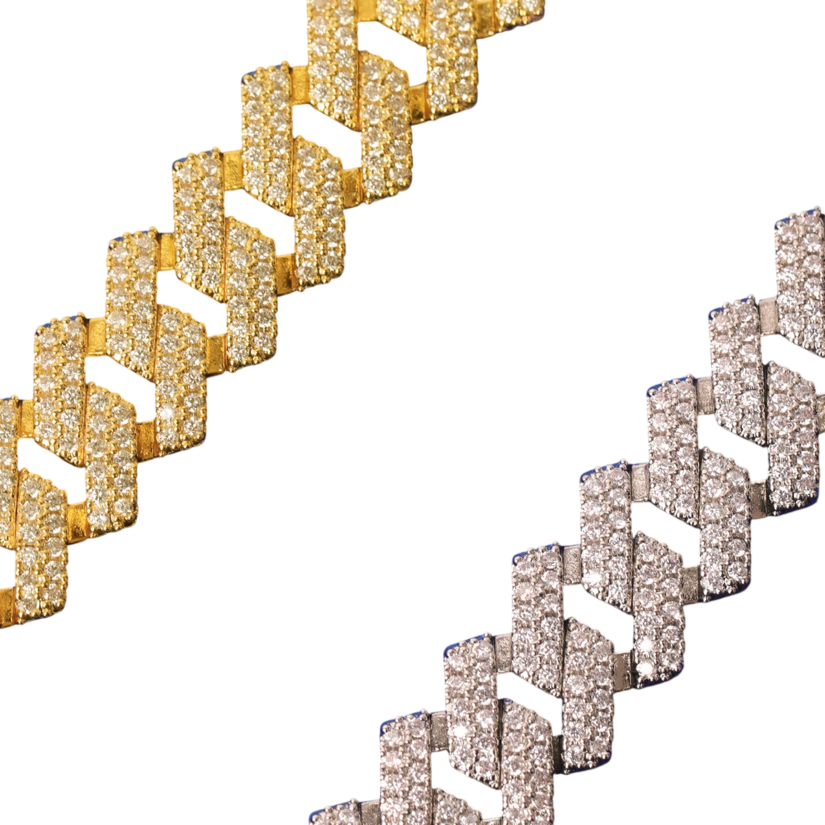 Iced Out Miami Cuban Link Bracelet // 14MM