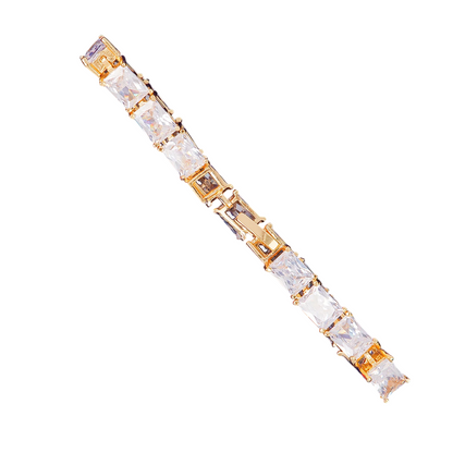 Classic Brilliance Baguette Tennis Bracelet // 6MM