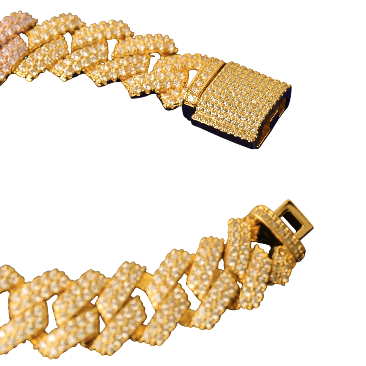 Iced Out Miami Cuban Link Bracelet // 14MM