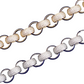 Iced Out Alternating Textured Cuban Link Bracelet // 12MM