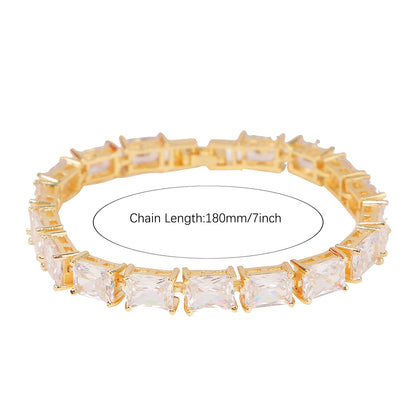 Classic Brilliance Baguette Tennis Bracelet // 6MM