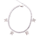 Butterfly Elegance Adjustable Tennis Bracelet