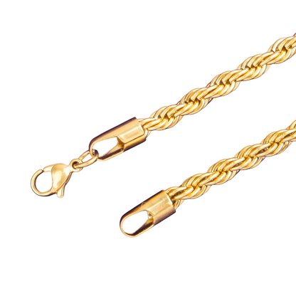 Classic Twist Rope Bracelet // 5MM