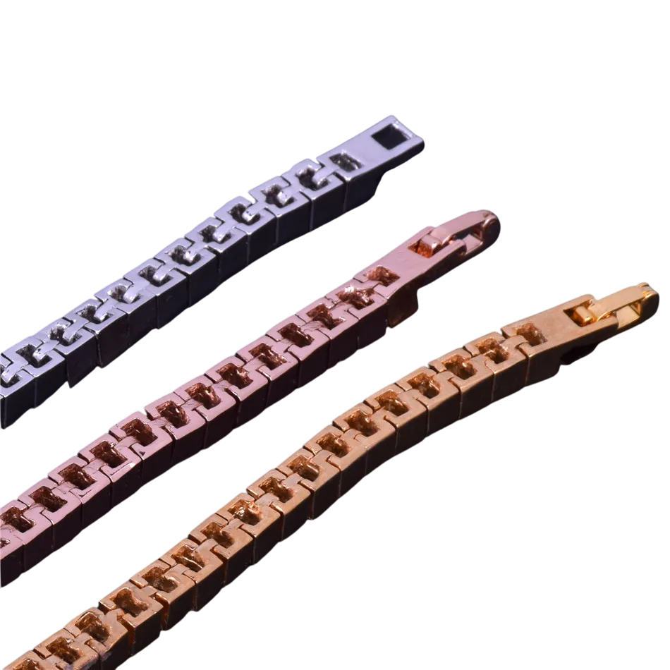 Iced Out Princess-cut Baguette Tennis Bracelet // 5MM