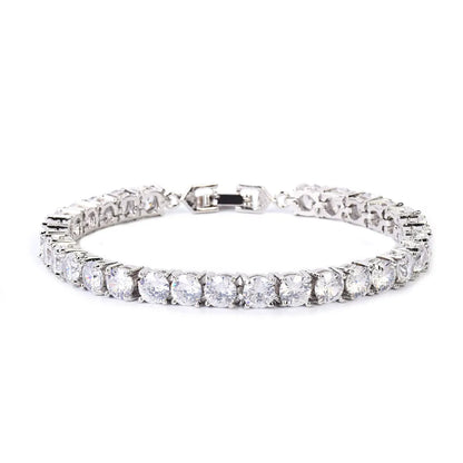 Iced Out Multi-Finish Ultimate Selection Tennis Bracelet