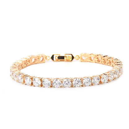 Iced Out Multi-Finish Ultimate Selection Tennis Bracelet