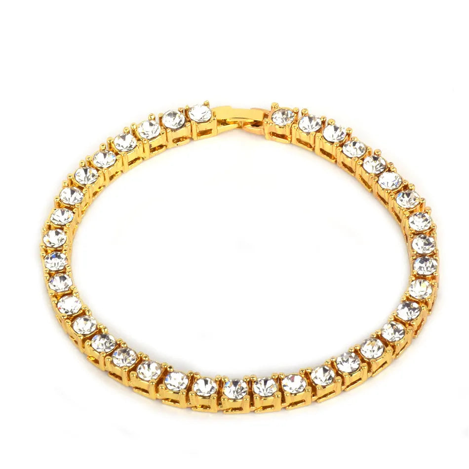 Single Row Street Elegance Tennis Bracelet // 5MM