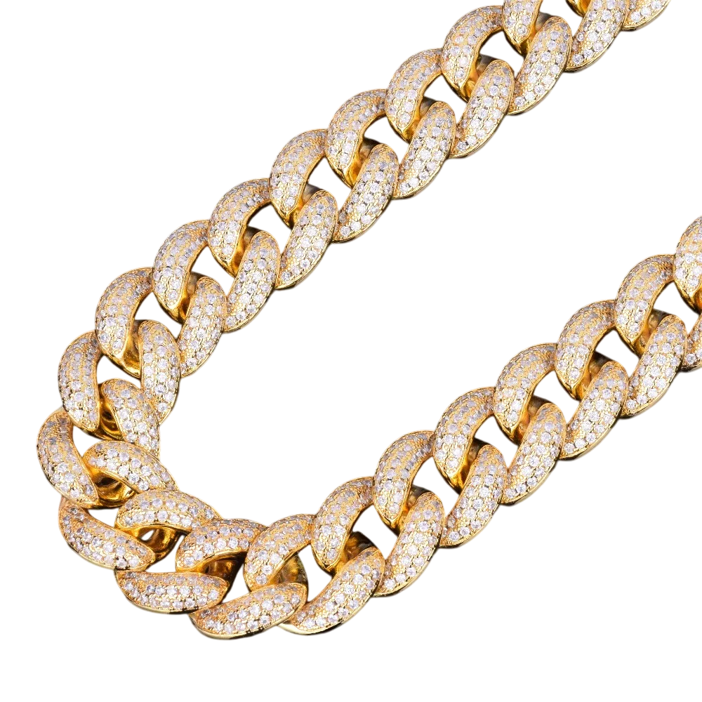 Urban Royalty Cuban Link Bracelet & Necklace Set