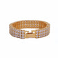 Iced Out Tripe Luxury CZ Tennis Bracelet // 14MM