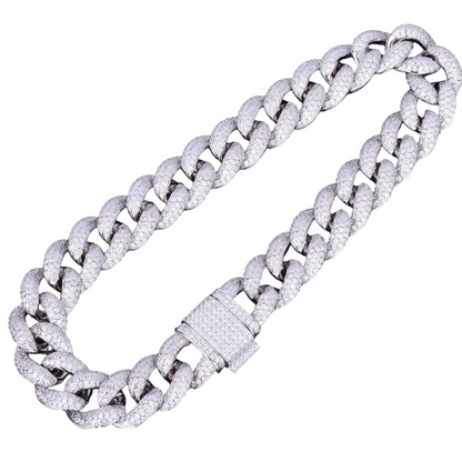 Urban Royalty Cuban Link Bracelet & Necklace Set
