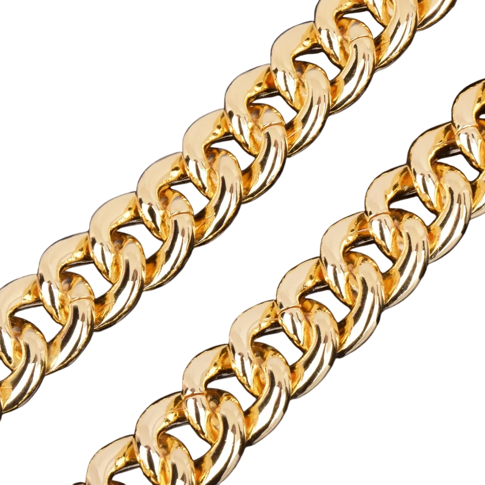 Urban Royalty Cuban Link Bracelet & Necklace Set