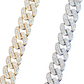 Iced Out Twisted Elegance Cuban Link Bracelet // 10MM