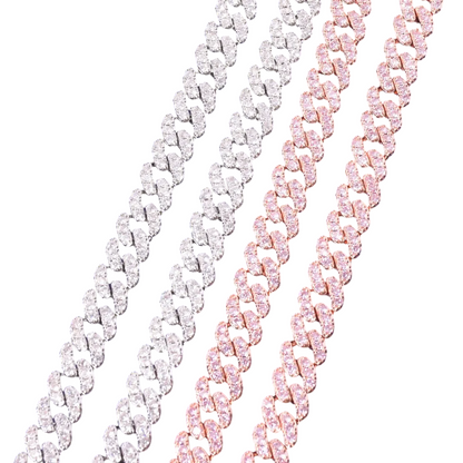 Iced Out Miami Cuban Link Bracelet // 10MM