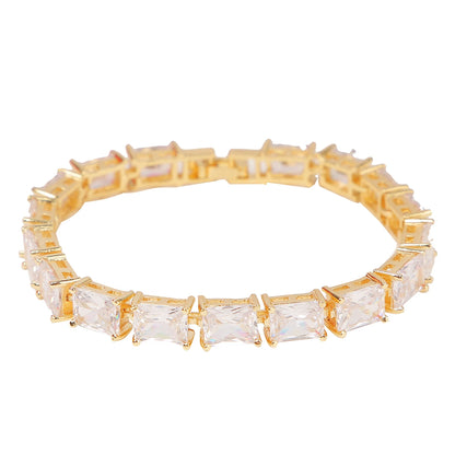 Classic Brilliance Baguette Tennis Bracelet // 6MM