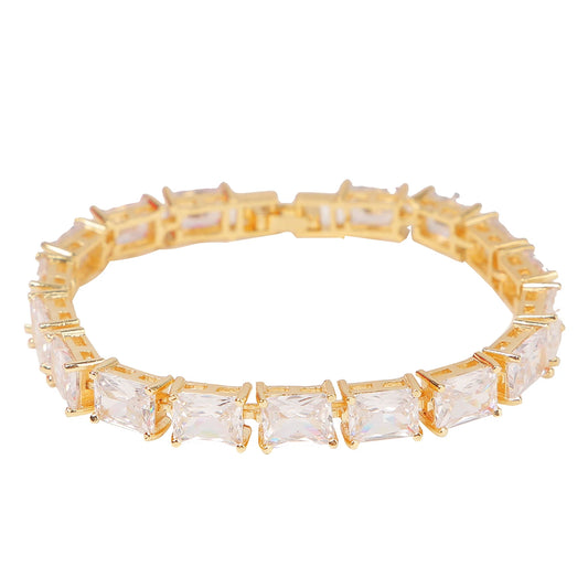 Classic Brilliance Baguette Tennis Bracelet // 6MM