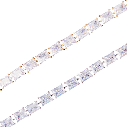 Classic Brilliance Baguette Tennis Bracelet // 6MM