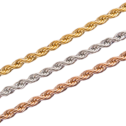 Classic Twist Rope Bracelet // 5MM