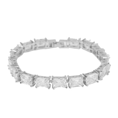 Classic Brilliance Baguette Tennis Bracelet // 6MM