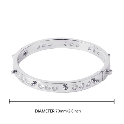 Iced Out Crystal Stacked Bracelet