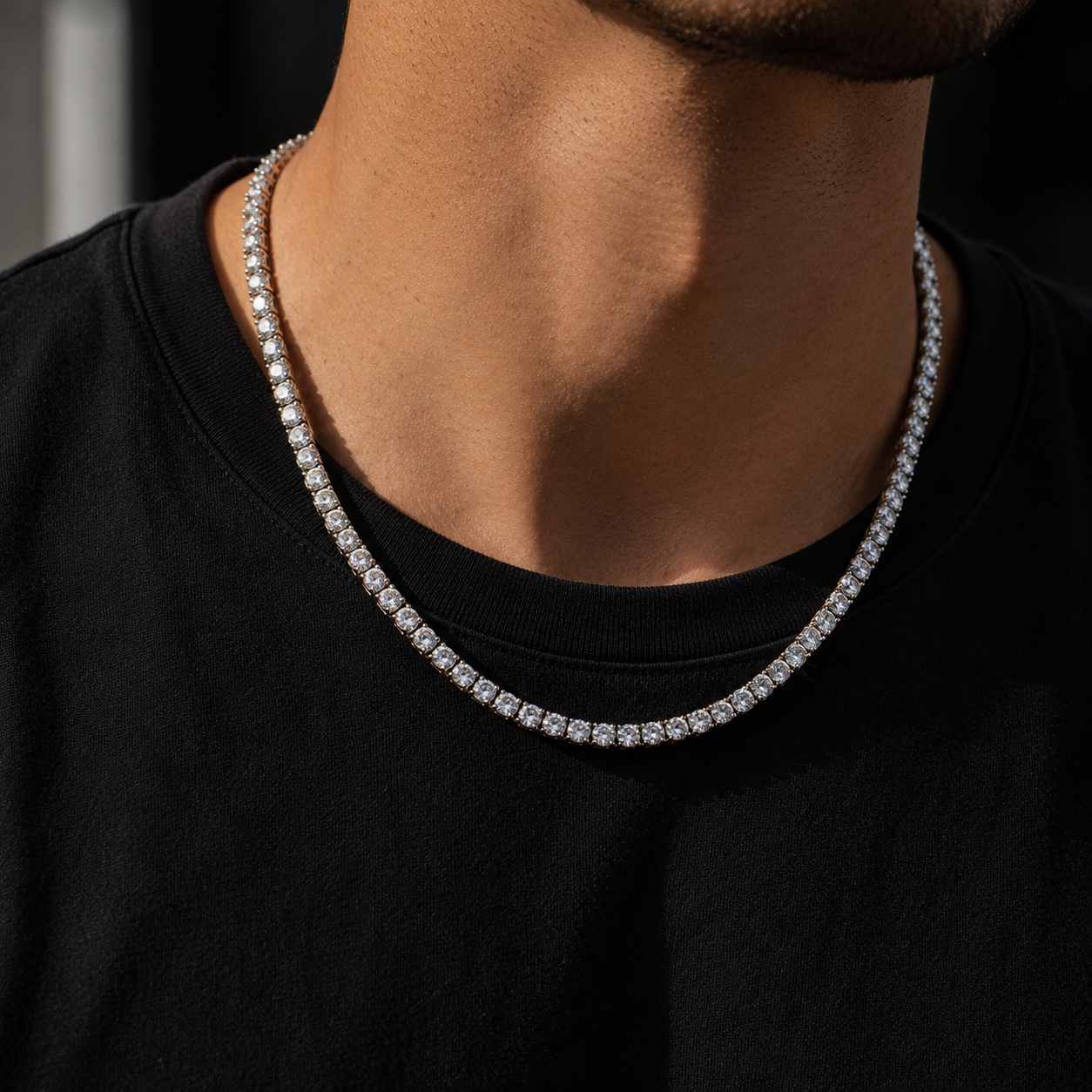 4MM ROUND CUT TENNIS CHAIN