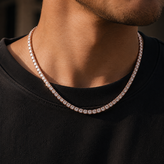 4MM ROUND CUT TENNIS CHAIN