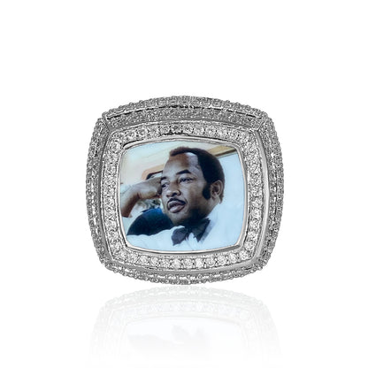 ICED CUSTOM PHOTO RING