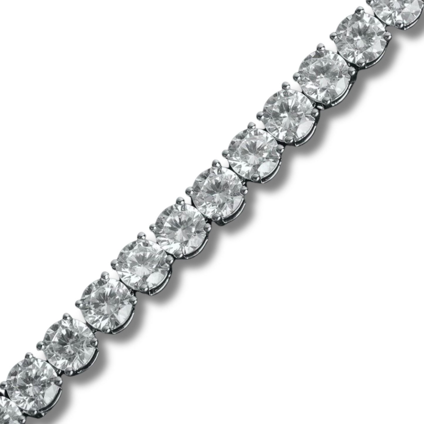 6MM ROUND CUT TENNIS BRACELET