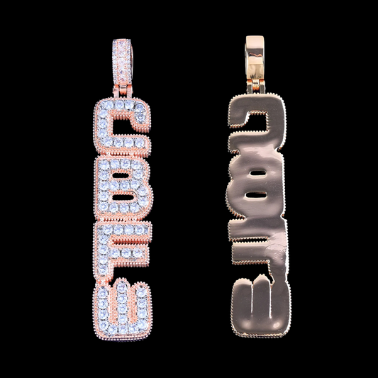 CUSTOM VERTICAL FONT