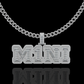 CUSTOM ICED BAGUETTE PLATE FONT