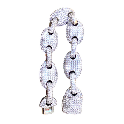 Iced Out Premium Cuban Link Bracelet