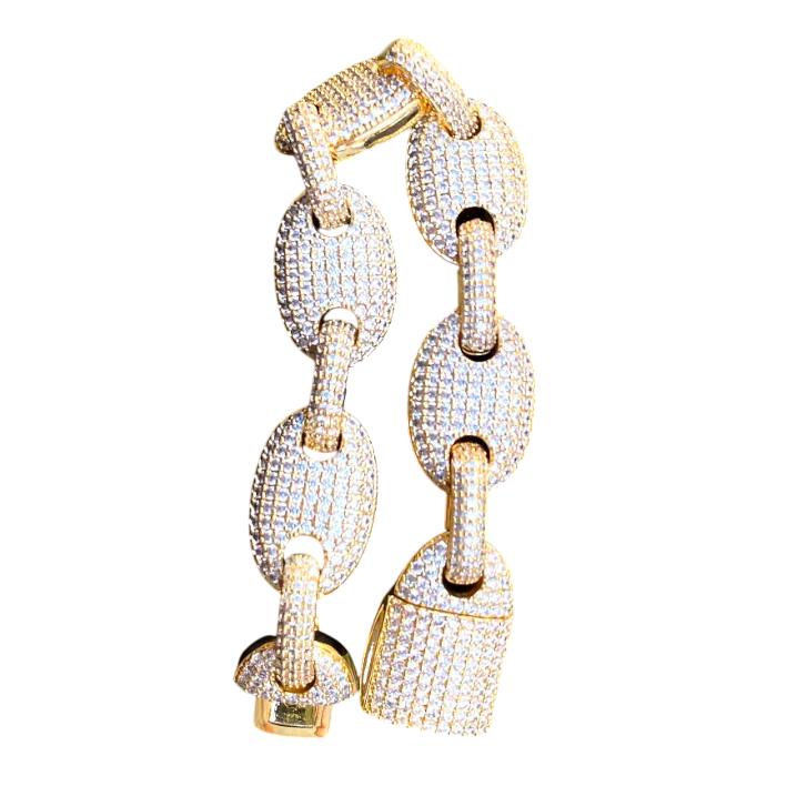 Iced Out Premium Cuban Link Bracelet