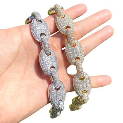 Iced Out Premium Cuban Link Bracelet