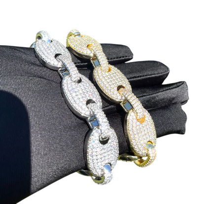 Iced Out Premium Cuban Link Bracelet