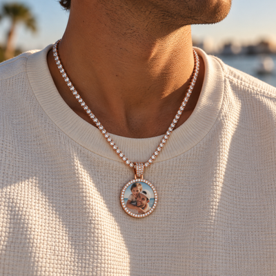 SMALL PHOTO PENDANT